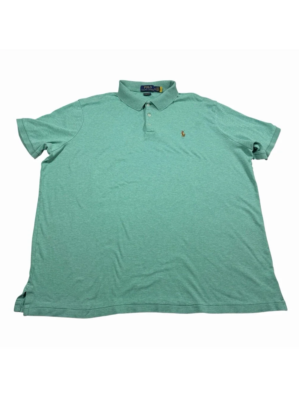 Polo Ralph Lauren Classic Fit Men's Light Green Short Sleeve Polo Shirt XL